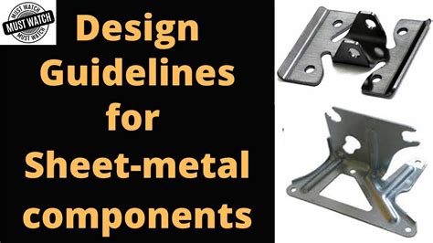 sheet metal part design guidelines pdf|sheet metal design calculations pdf.